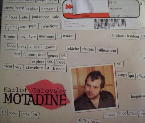 Motadine (Frn) (Digi) [Audio CD] Karlof Galovsky