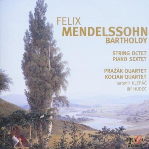 Mendelssohn: String Octet Op.20, Piano Sextet Op.110 (SACD Hybrid/ Stereo & Multi-channel/ DSD) [Audio CD] Prazak Quartet