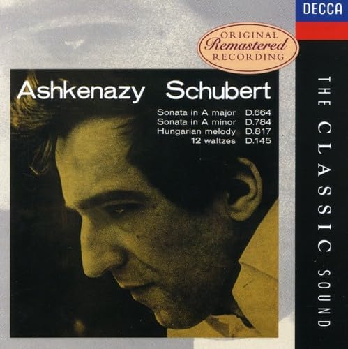 Piano Sonatas [Audio CD] Ashkenazy, Vladimir and SCHUBERT