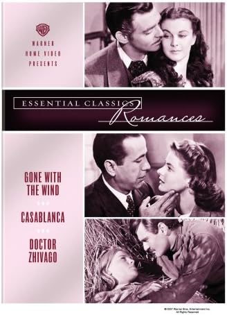 Essential Classic Romances: Gone With the Wind/Casablanca/Doctor Zhivago (Bilingual) [DVD]