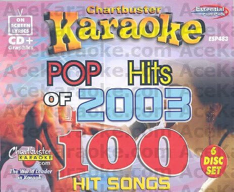 Essential Plus Pack: Pop Hits of 2003 CDG Karaoke [Audio CD] Various Artists