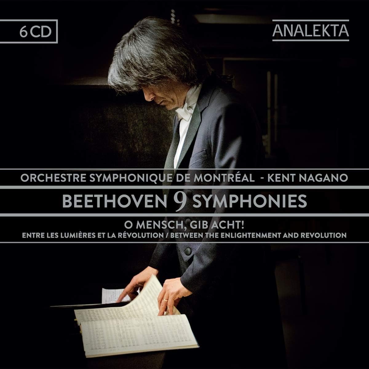 9 Symphonies - Between The Enlightenment [Audio CD] Orchestre symphonique de Montréal; Kent Nagano and Beethoven