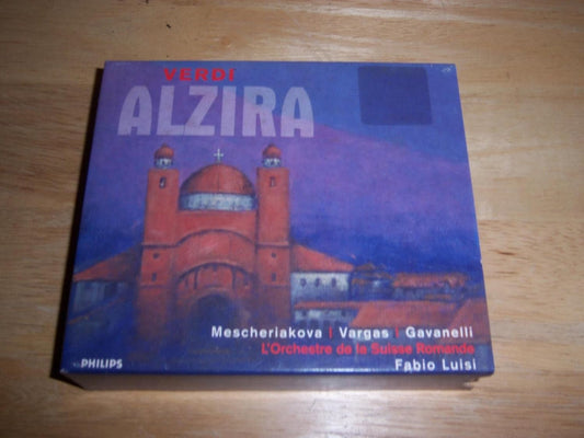 Alzira [Audio CD] Verdi, Mescheriakova, Vargas, Gavanelli, L'Orchestre De La Suisse Romande / Fabio Luisi