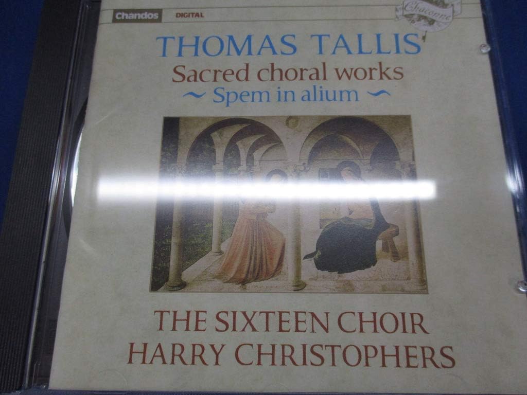 Sacred Choral Works [Audio CD] Christophers, Harry;; Tallis Thomas and Harry Christophers