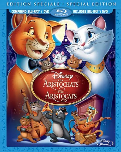 Les Aristochats: Édition Spécial / The Aristocats: Special Edition (Bilingual Blu-ray Combo Pack) [Blu-ray + DVD]