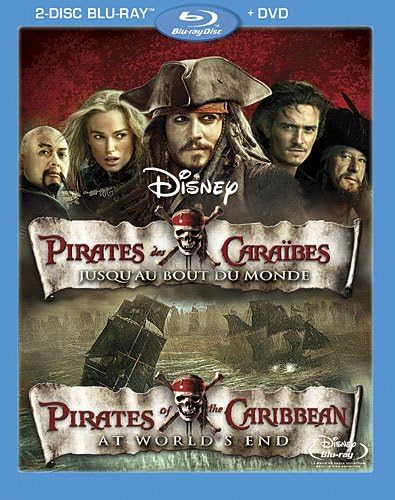 Pirates des Caraïbes : Jusqu'au bout du monde (Bilingual Blu-ray Combo Pack) [Blu-ray + DVD] [Blu-ray]