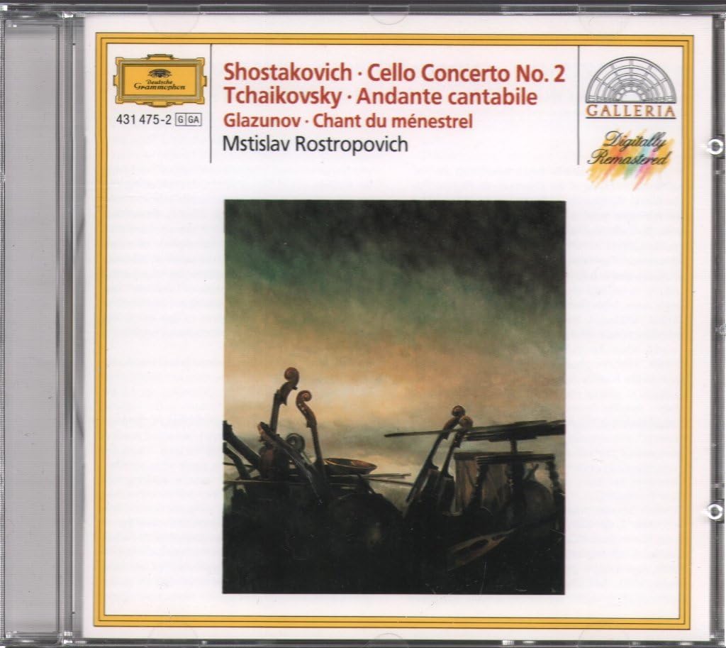 Cello Concerto 2 [Audio CD] Shostakovich; Rostropovich; Ozawa and Bpo