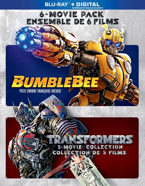 Bumblebee & Transformers Ultimate 6-Movie Collection [Blu-ray] [DVD]