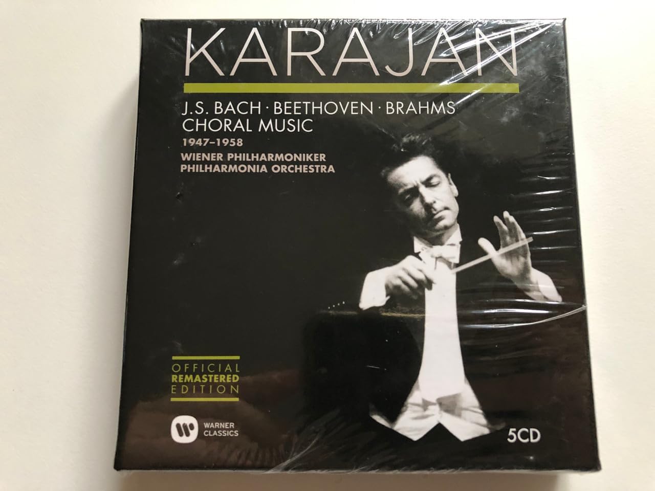 Choral & Vocal Recordings [Audio CD] Karajan; Vienna Philharmonic; Philharmonia Orchestra; Berlin Philharmonic
