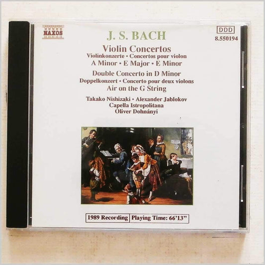 Violin Concerti [Audio CD] J.S. Bach