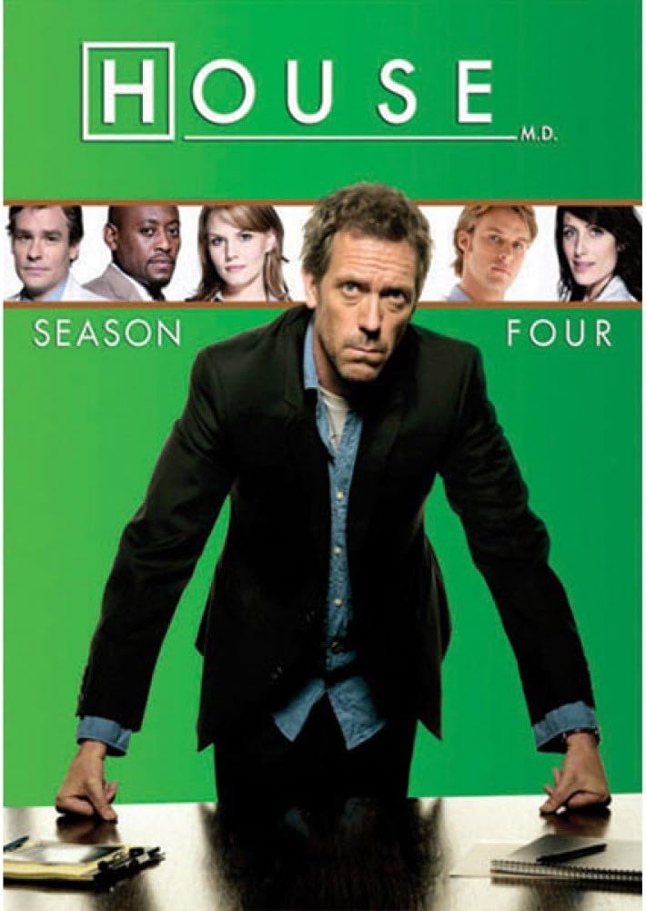 HOUSE:SEASON FOUR BY HOUSE (DVD) [4 DISCS]