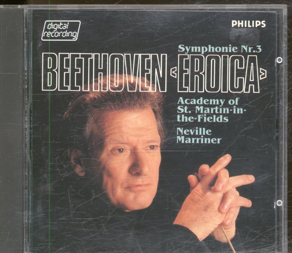 Symphony 3 " Eroica " [Audio CD] Beethoven; Marriner and Amf