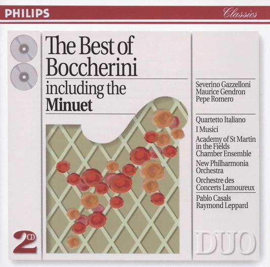 The Best Of Boccherini [Audio CD] GAZZELONI / ROMERO / GENRON and BOCCHERINI,LUIGI