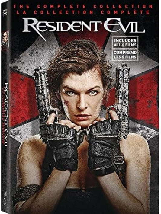 Resident Evil: The Complete Collection (Resident Evil / Resident Evil: Apocalypse / Resident Evil: Extinction / Resident Evil: Afterlife / Resident Evil: Retribution / Resident Evil: The Final Chapter) (Bilingual) [DVD]