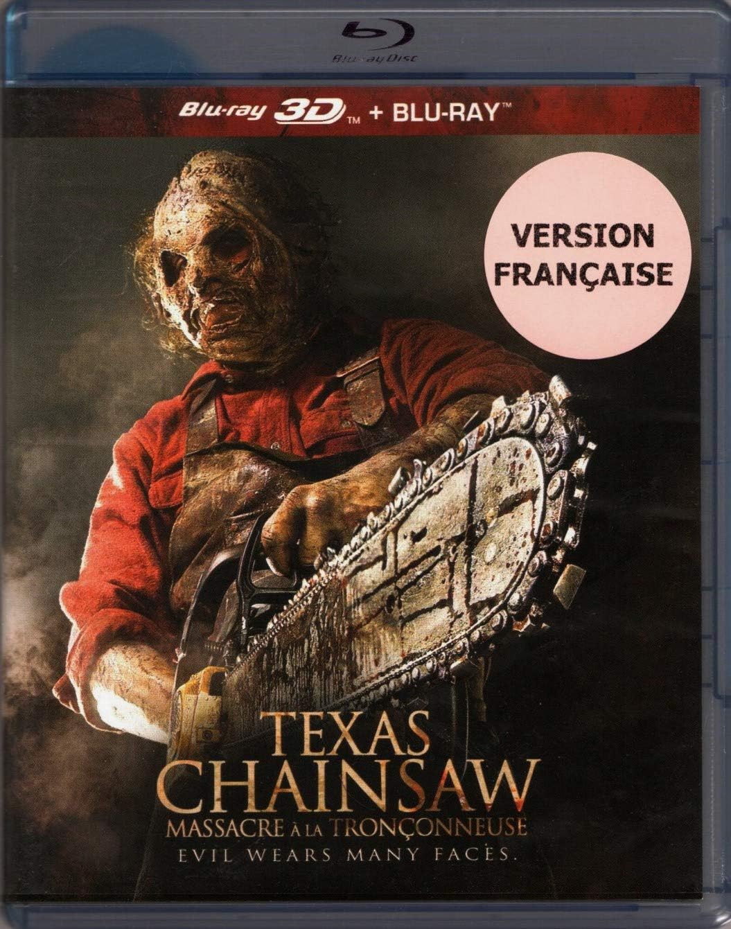 Massacre à la Tronçonneuse - Texas Chainsaw (English/French) 2013 (Widescreen) Doublé au Québec [Blu-ray 3D + Blu-ray]