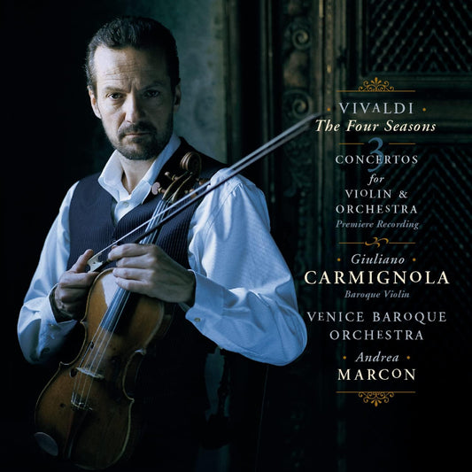 Four Seasons / 3 Ctos for Violin & Orchestra [Audio CD] Vivaldi; Carmignola; Vbo and Marcon