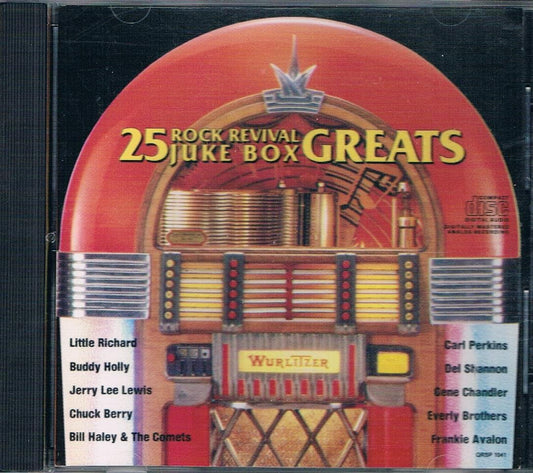 25 Rock Revival Juke Box Greats Audio CD] Various Artists