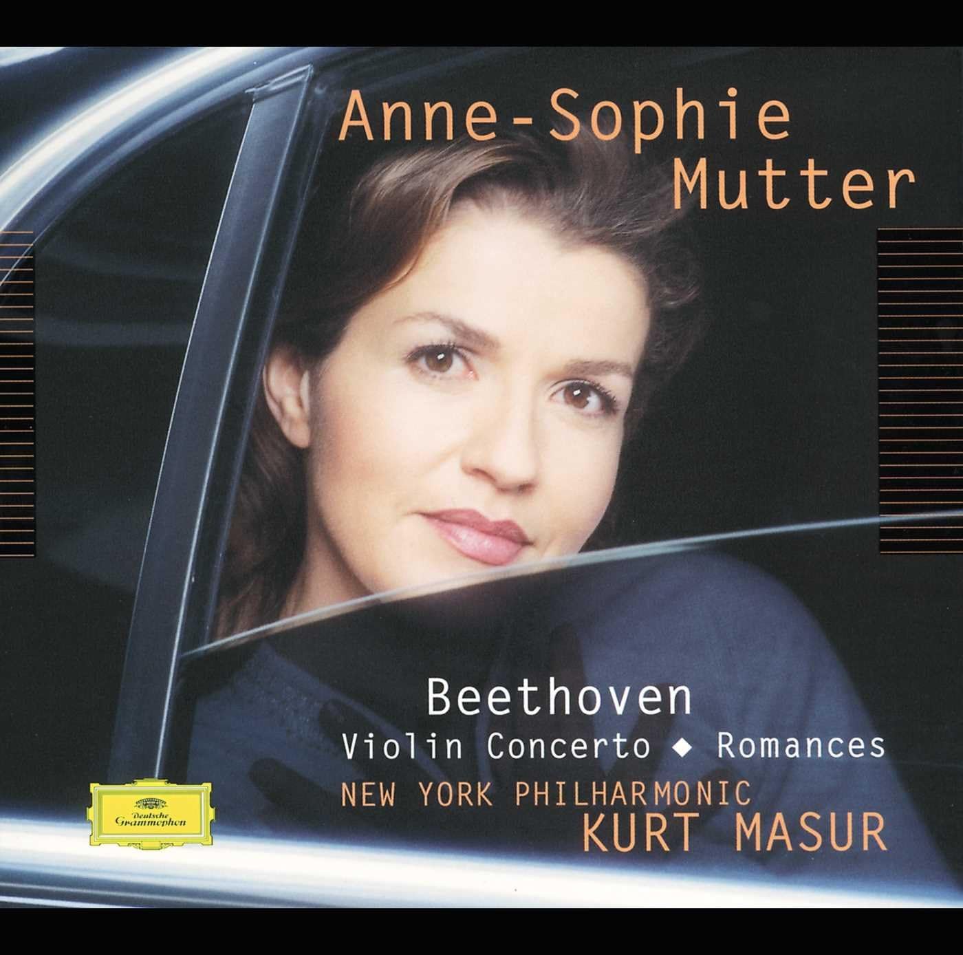 Beethoven: Vln Concerto / Romances [Audio CD] MUTTER / NEW YORK PHILHARMONIC / MASUR; BEETHOVEN,LUDWIG VAN