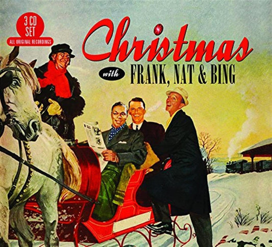 Christmas With Frank Nat & Bing / Various [Audio CD] Frank Sinatra, Bing Crosby & Nat King Cole
