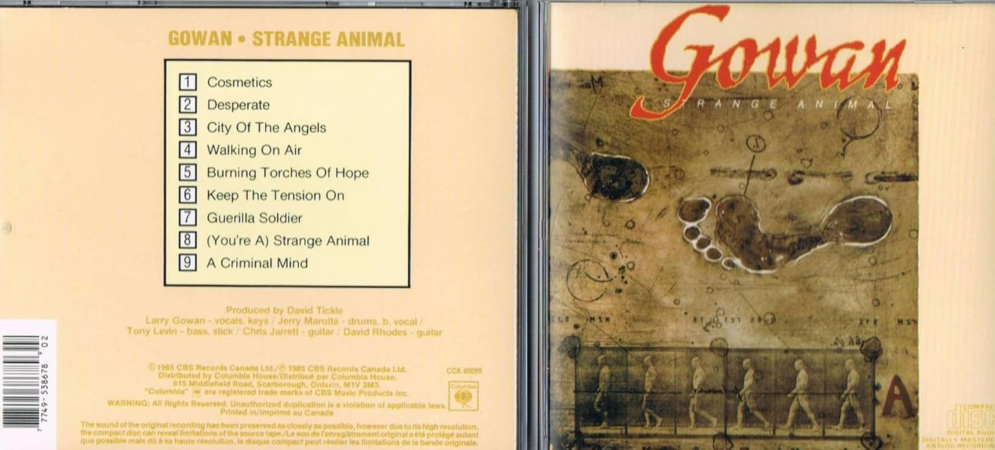 Strange Animal [Audio CD] Gowan