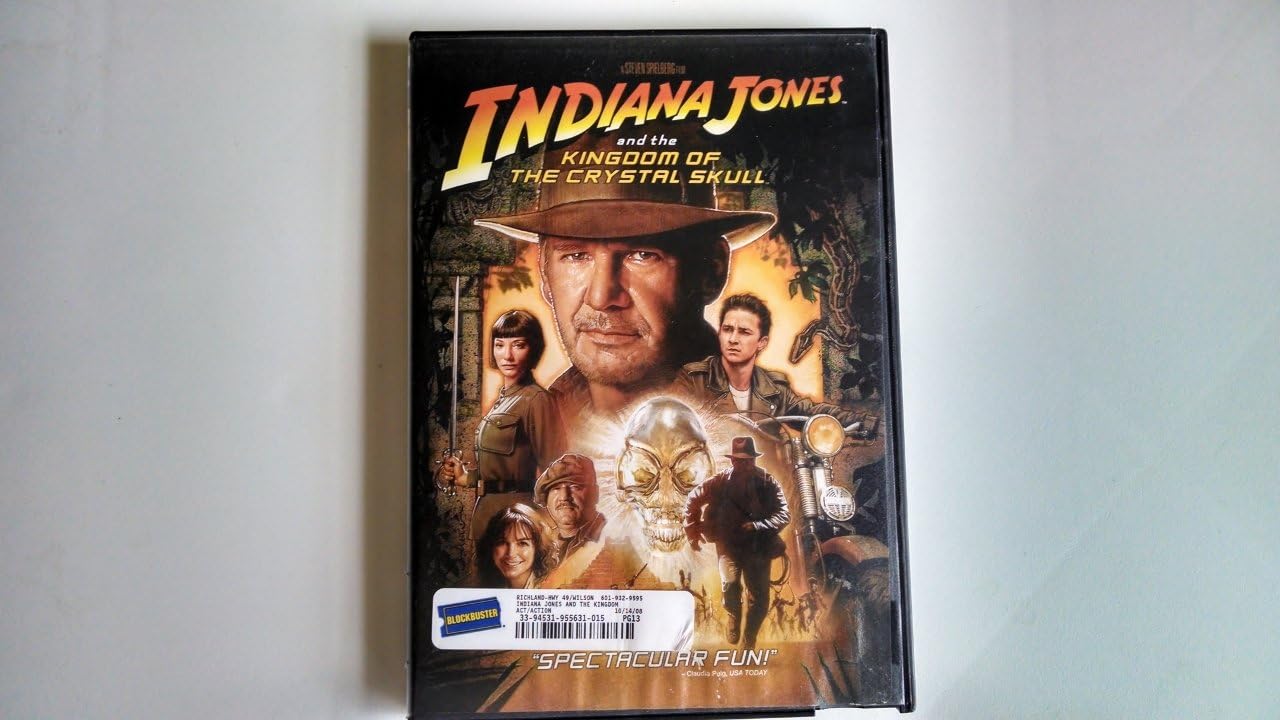 Indiana Jones and the Kingdom of the Crystal Skull (Single-Disc Edition) [DVD]