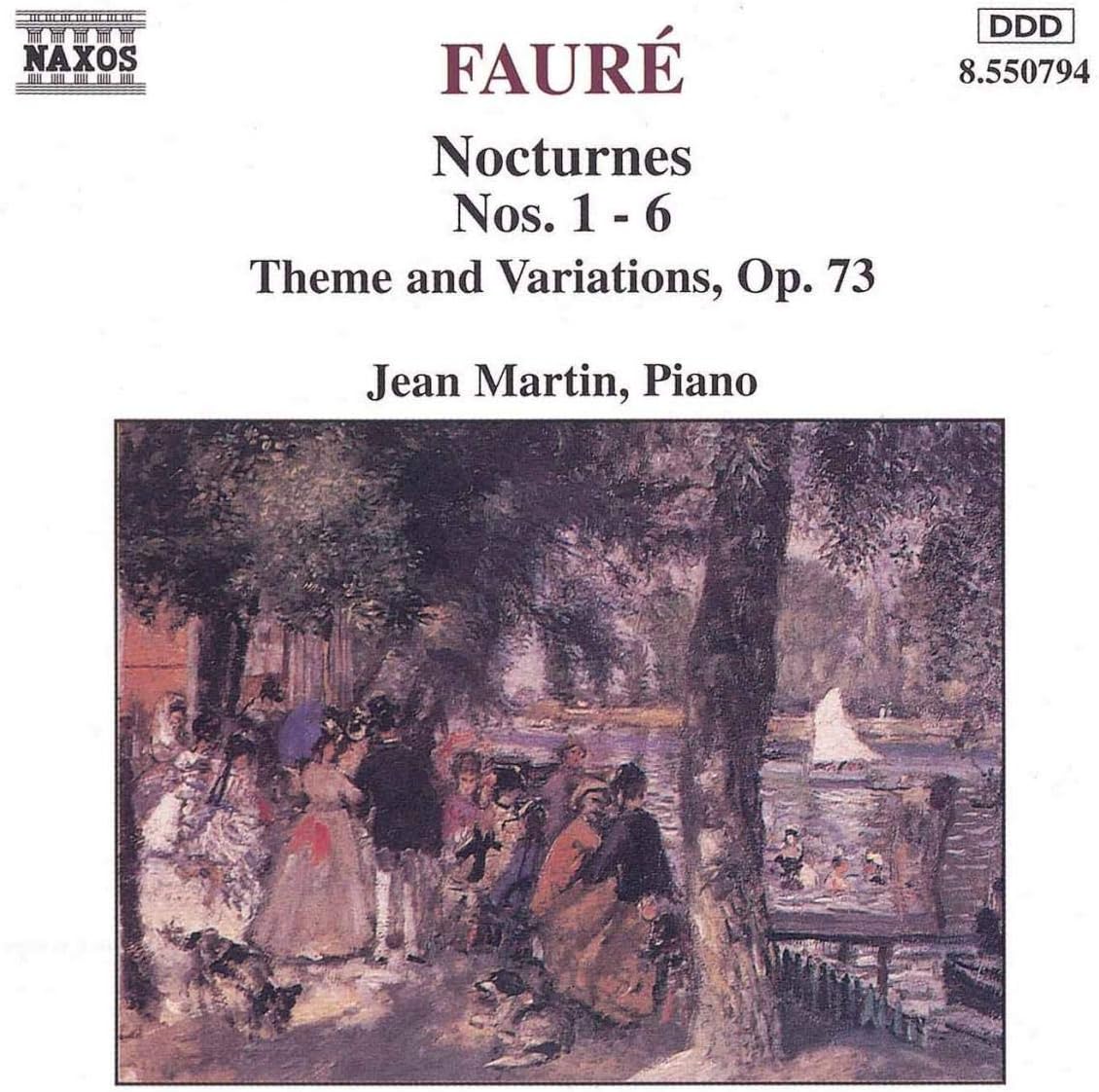 Nocturnes 1-6 / Thema+Varia [Audio CD] Faure