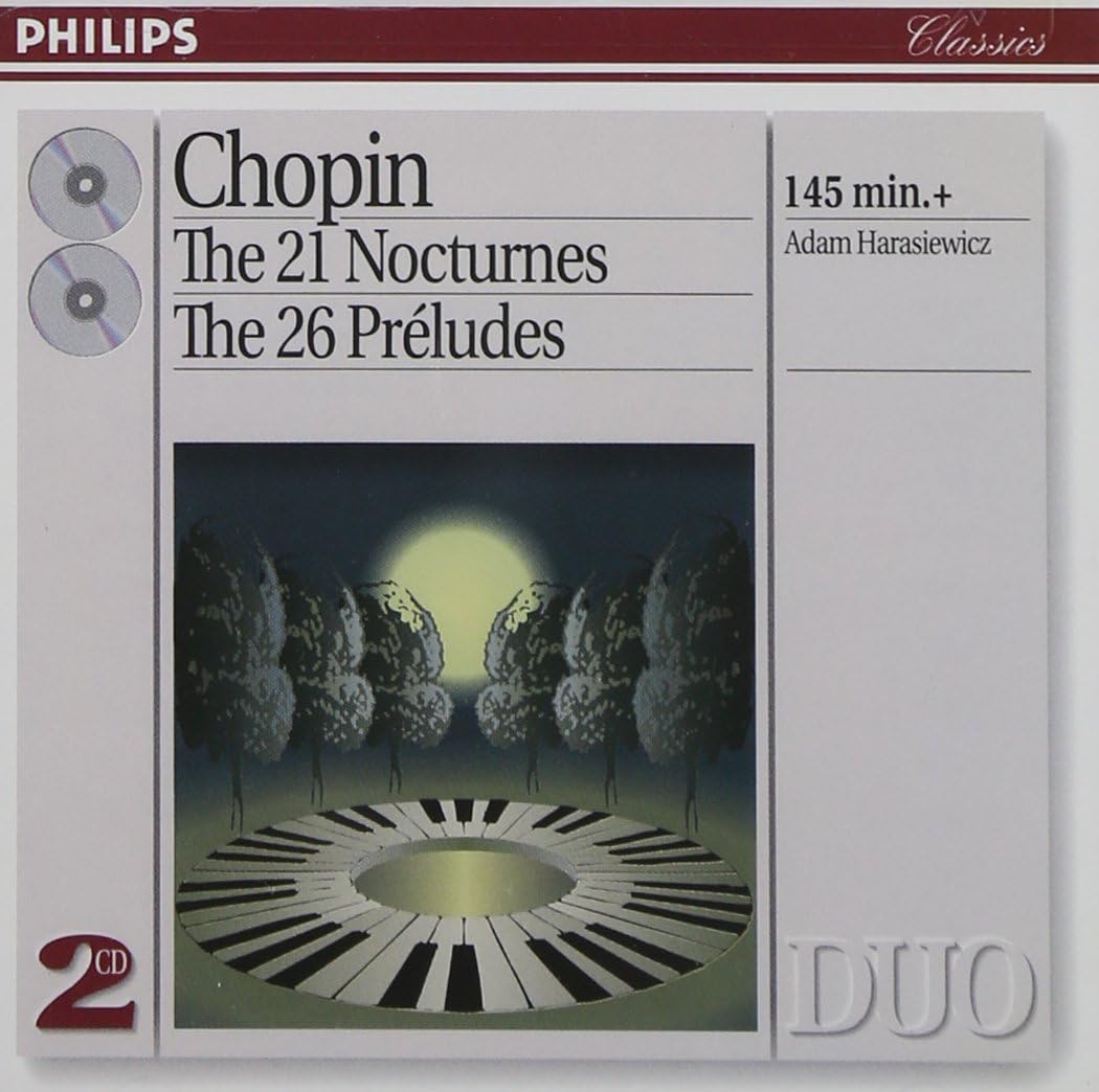 Chopin: 21 Nocturnes / 26 Preludes [Audio CD] Adam Harasiewicz and Chopin