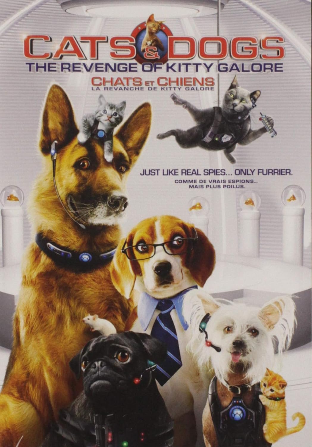 Cats & Dogs: Revenge of Kitty Galore / Chats et Chiens: La revanche de Kitty Galore (Bilingual) [DVD]