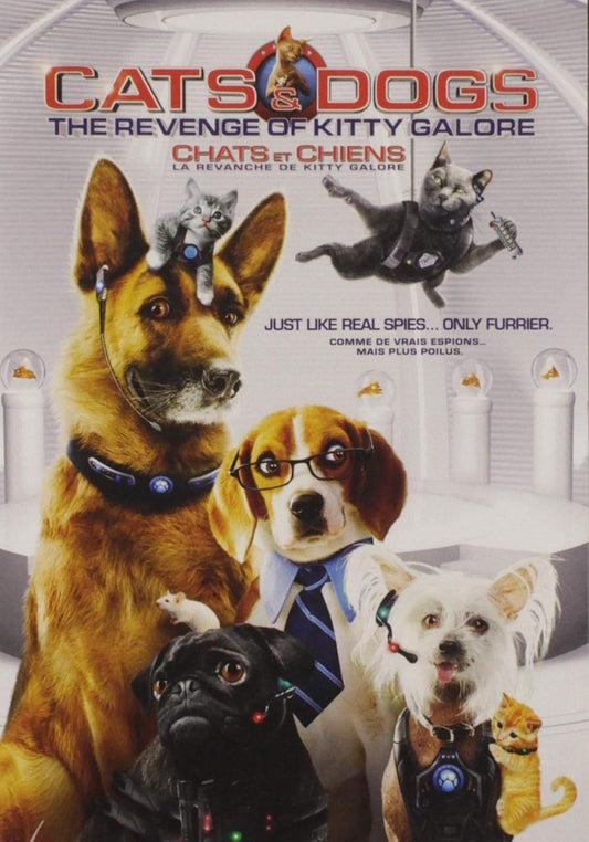 Cats & Dogs: Revenge of Kitty Galore / Chats et Chiens: La revanche de Kitty Galore (Bilingual) [DVD]