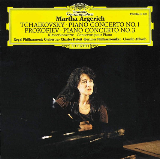 Tschaikowsky / Prokofiev: Klavierkonzerte [Audio CD] Argerich, Martha; TCHAIKOVSKY,PYOTR ILYICH and Charles Dutoit