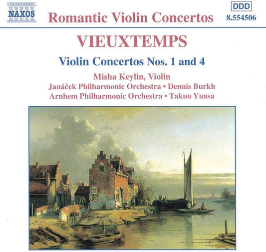 Violin Concertos Nos. 1 & 4 [Audio CD] DIEUXTEMPS; Vieuxtemps and Dennis Burkh
