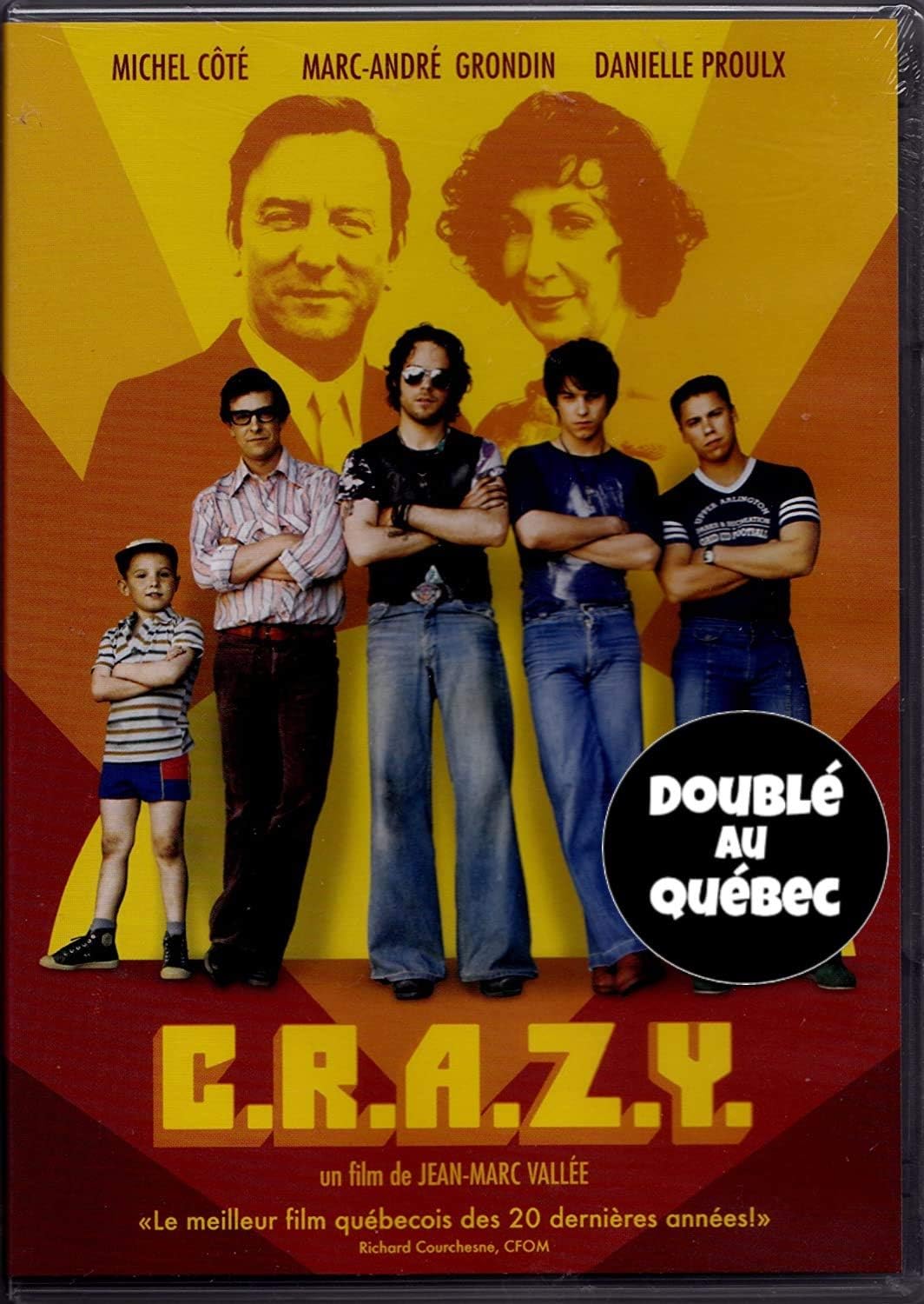 C.R.A.Z.Y. (Only French Version With English Subtitles) 2005 (Widescreen) Régie au Québec [DVD]