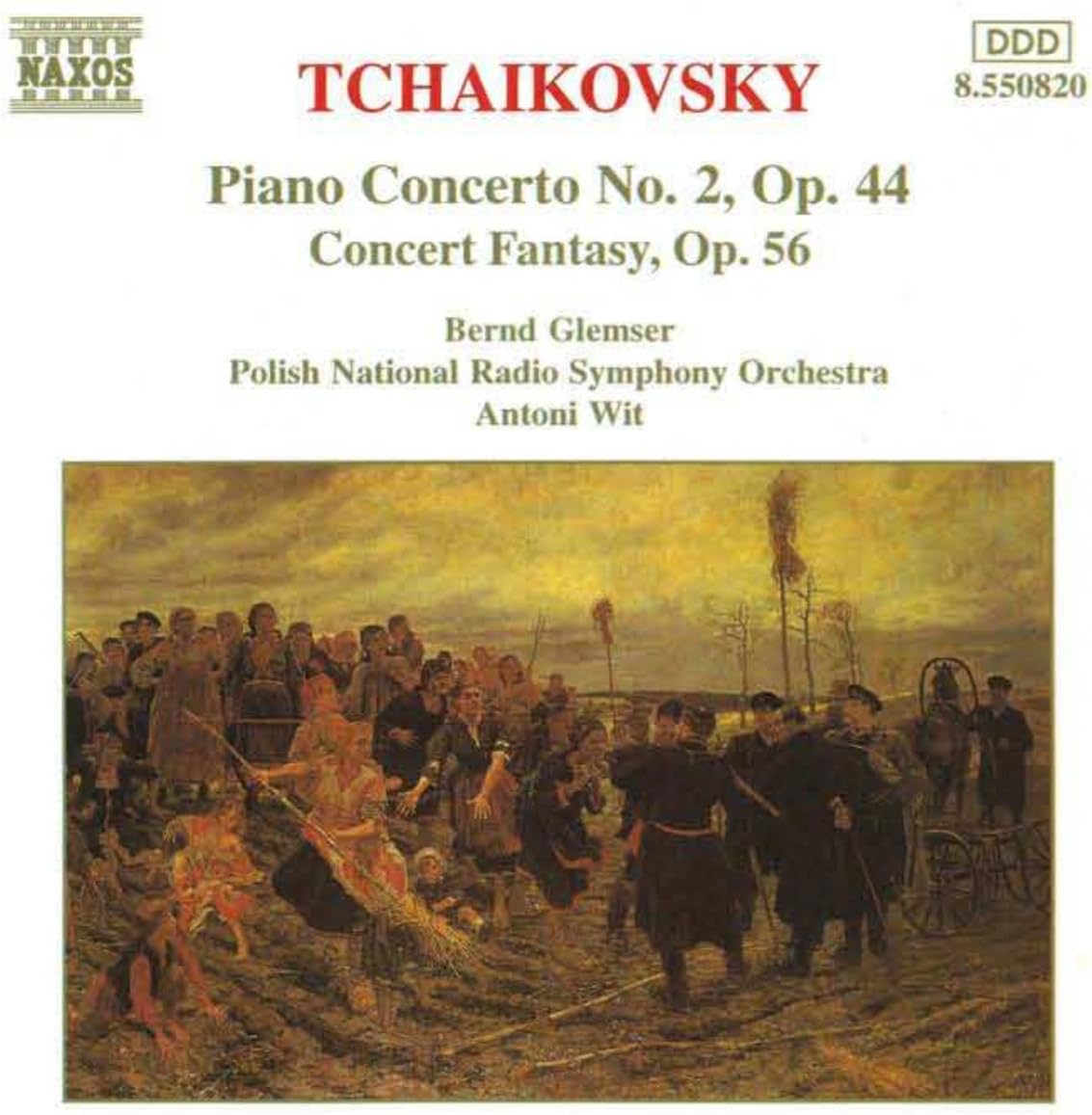 Piano Concerto No. 2 Op. 44/F [Audio CD] TCHAIKOVSKY; Tchaikovsky and Antoni Wit