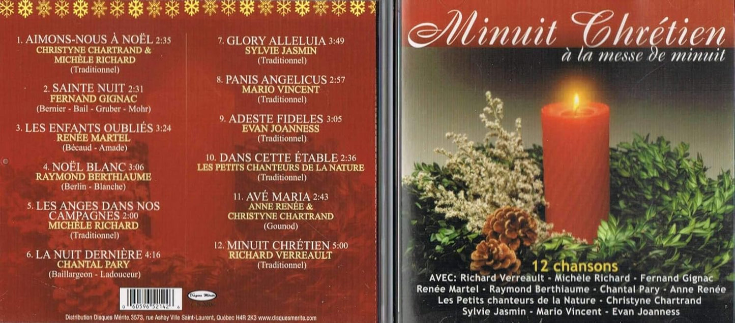 Minuit Chretien a la Messe de Minuit [Audio CD] Artistes Variés