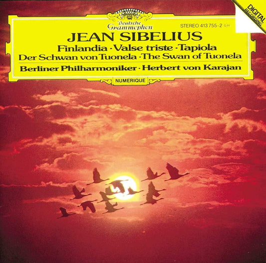 Sibelius: Finlandia / Valse Triste / Tapiola / Swan [Audio CD] Sibelius, Jean; SIBELIUS, JEAN and Herbert von Karajan