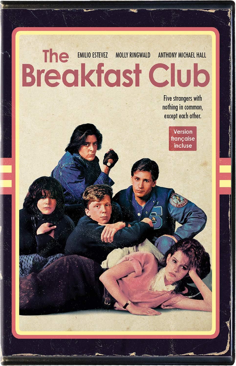 The Breakfast Club in Retro VHS Packaging (Sous-titres français) [Blu-ray]