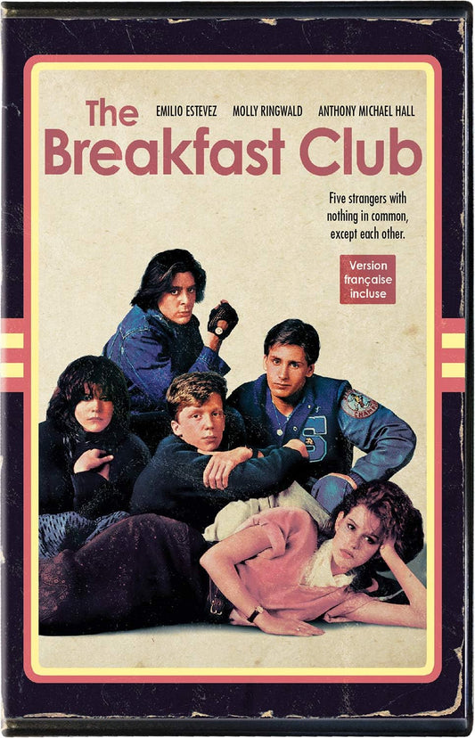 The Breakfast Club in Retro VHS Packaging (Sous-titres français) [Blu-ray]
