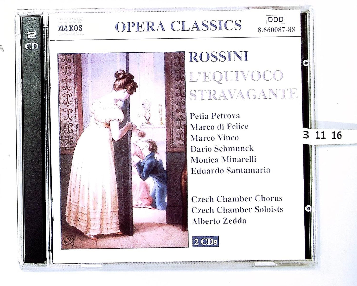 L'Equivoco Stravagante (Rossini in Wildbad Festival 2001) [Audio CD] Marco Di Felice; Albert Zedda; Rossini and Alberto Zedda