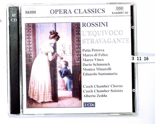 L'Equivoco Stravagante (Rossini in Wildbad Festival 2001) [Audio CD] Marco Di Felice; Albert Zedda; Rossini and Alberto Zedda