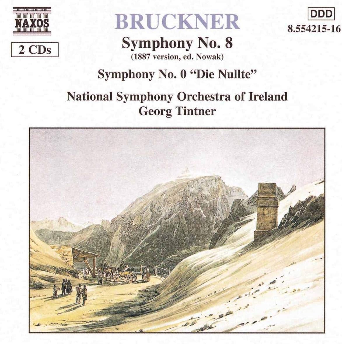 Symphony No. 8 [Audio CD] Bruckner and Georg Tintner