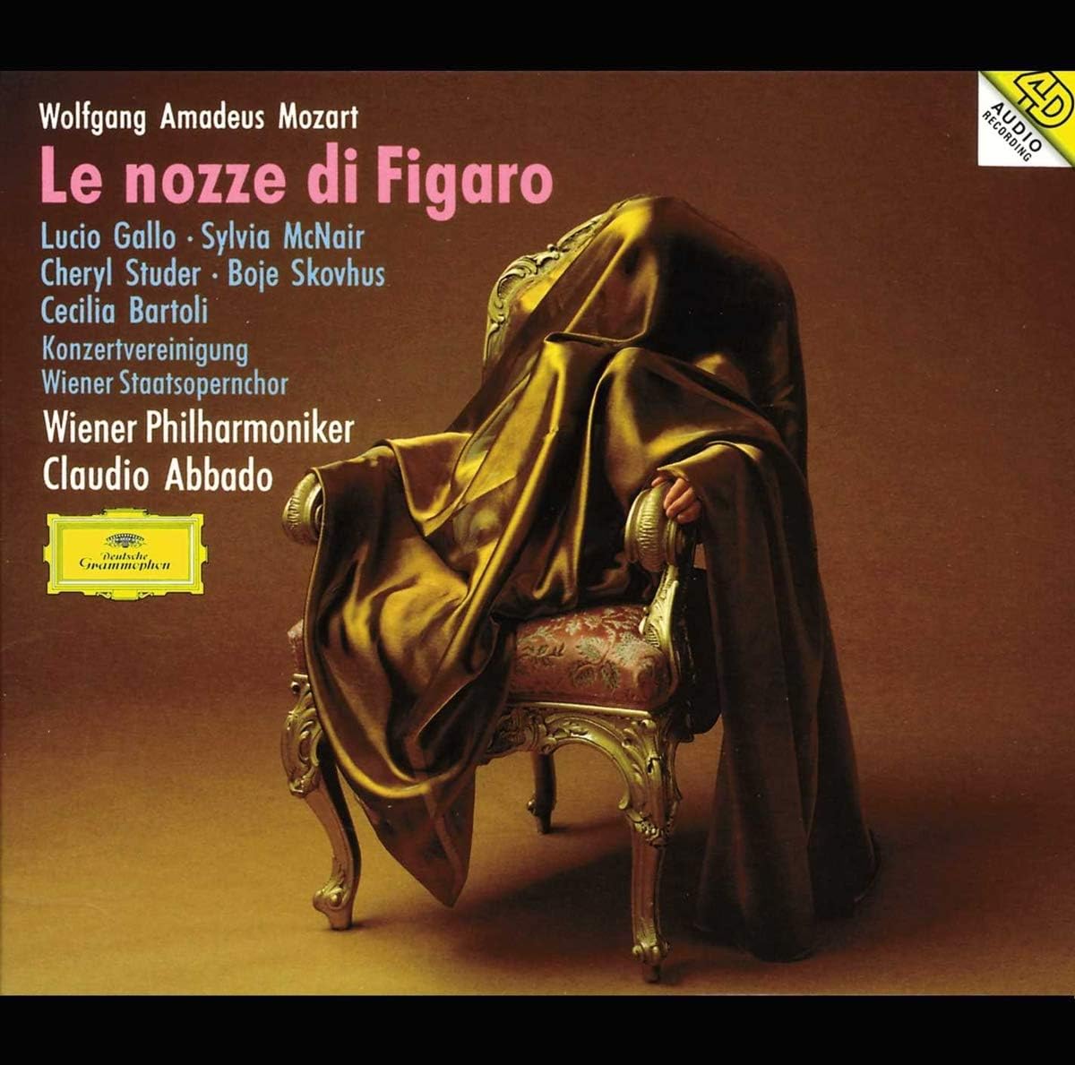 Le Nozze Di Figaro [Audio CD] Bartoli, Cecilia; Wolfgang Amadeus Mozart and Claudio Abbado