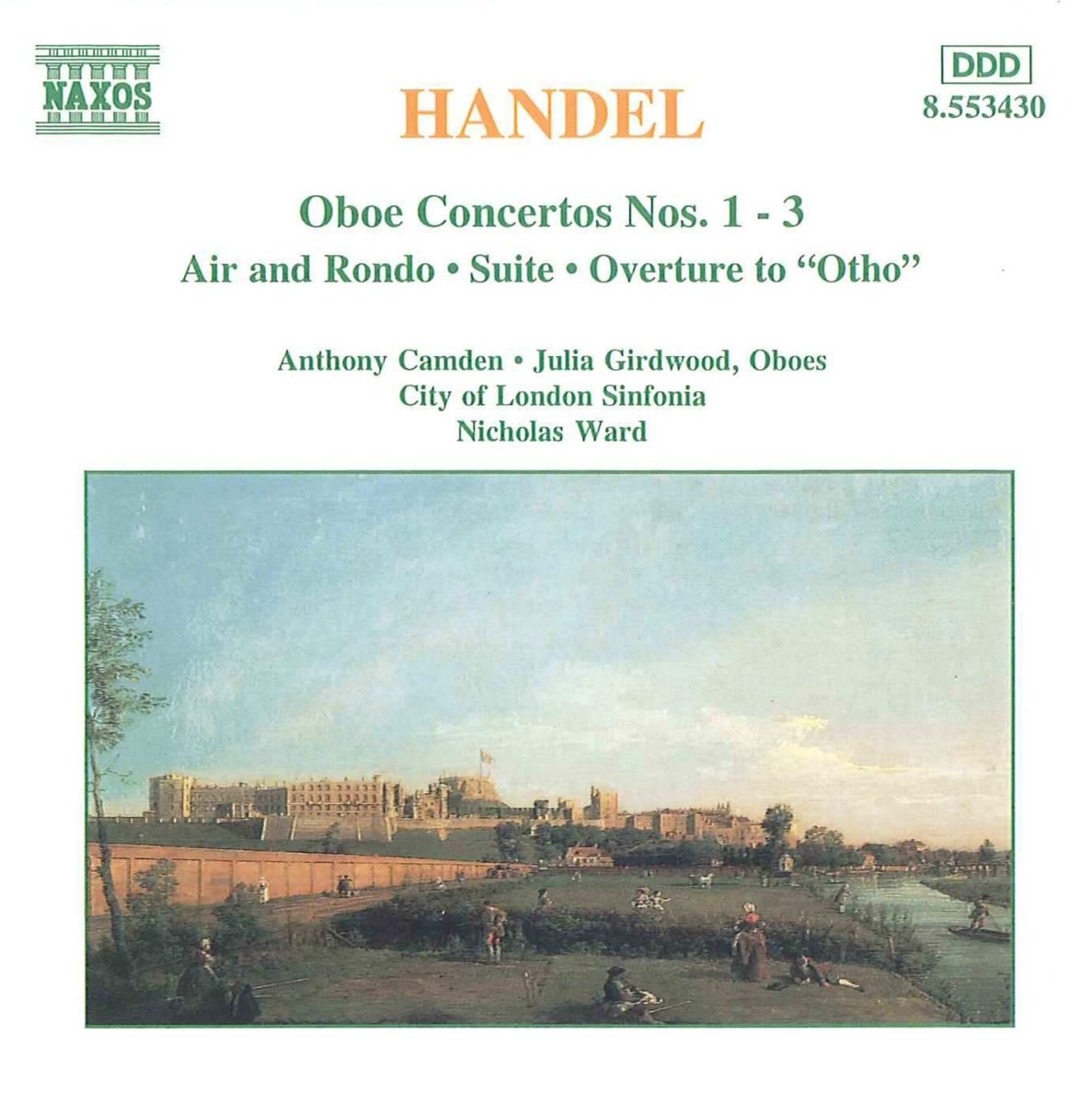 Oboe Concertos Nos. 1-3 [Audio CD] Handel and Nicholas Ward