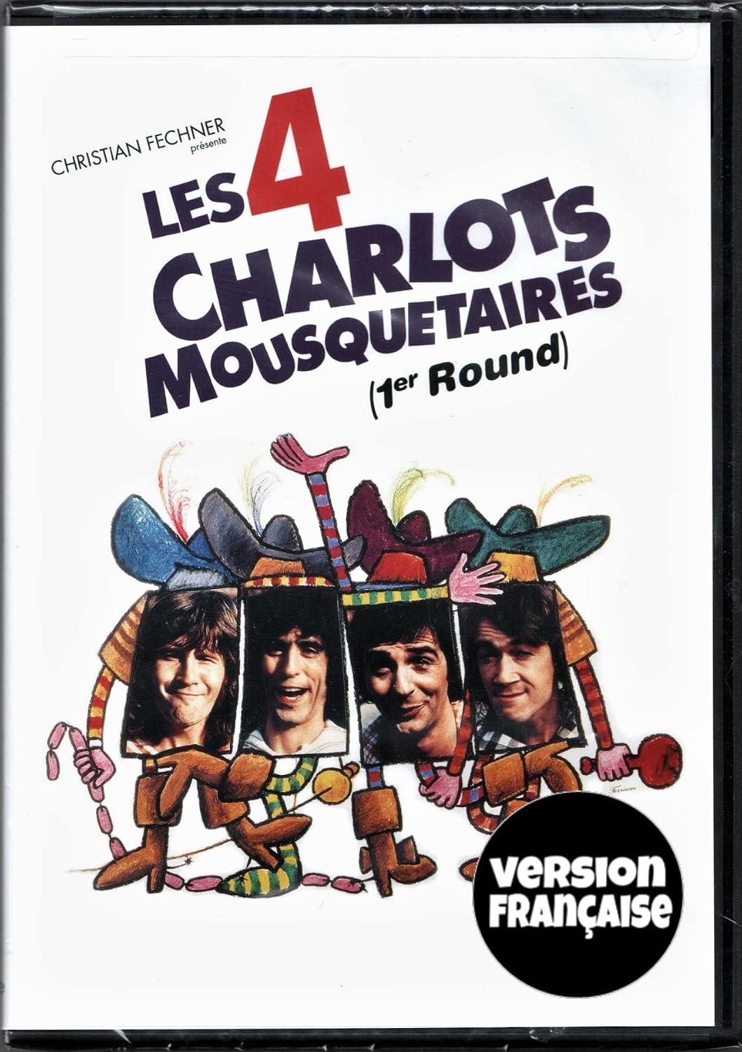 Les 4 Charlots Mousquetaires: 1er Round (Original French ONLY Versions - NO English Options) 1974 (Cover French) Régie au Québec [DVD]