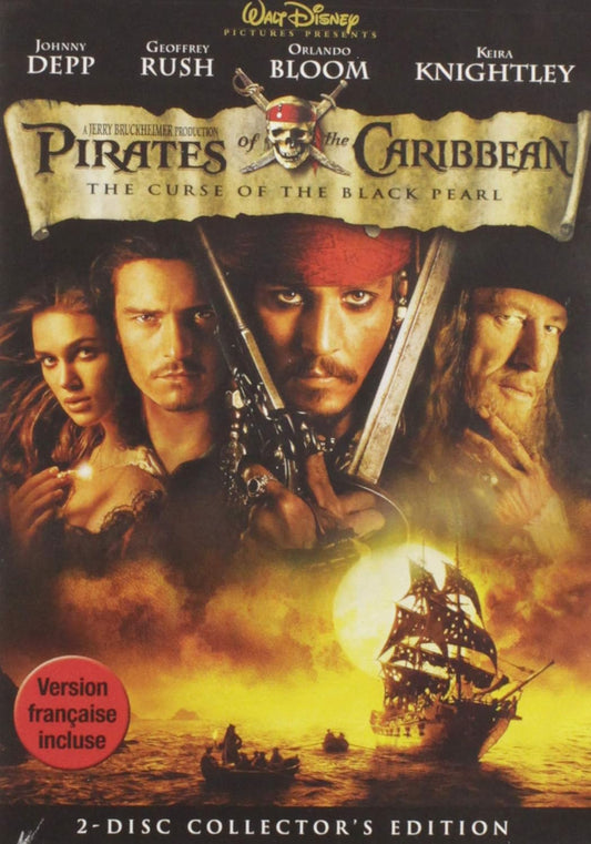 Pirates of the Caribbean: The Curse of the Black Pearl (2-Disc Collector's Edition) (Bilingual) [DVD]