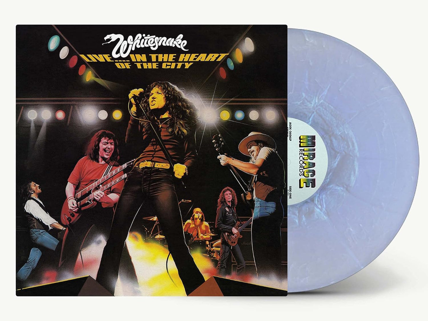 Live... In The Heart Of The City (Irridescent White Vinyl) [Vinyl] WHITESNAKE
