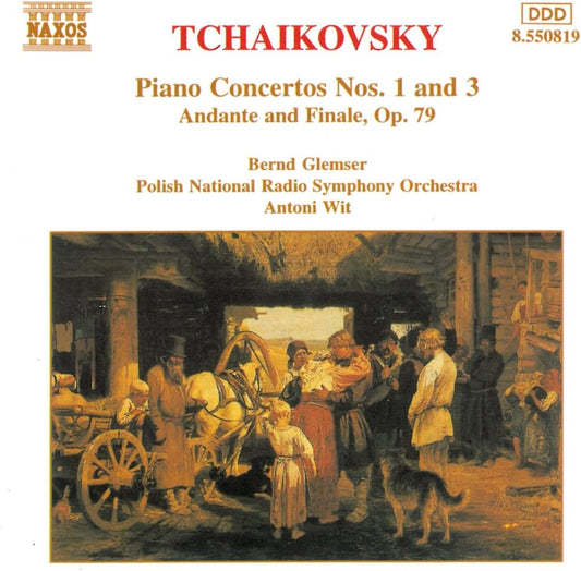 Piano Concertos Nos. 1 & 3 [Audio CD] Tchaikovsky and Antoni Wit