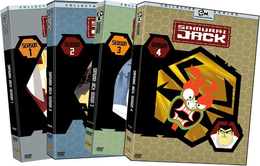 Samurai Jack: The Complete Seasons 1-4 [Import] [DVD]