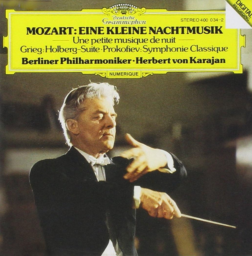 Mozart: Eine Kleine Nachtmusik [Audio CD] Karajan, Herbert Von; Berlin Philharmonic Orchestr