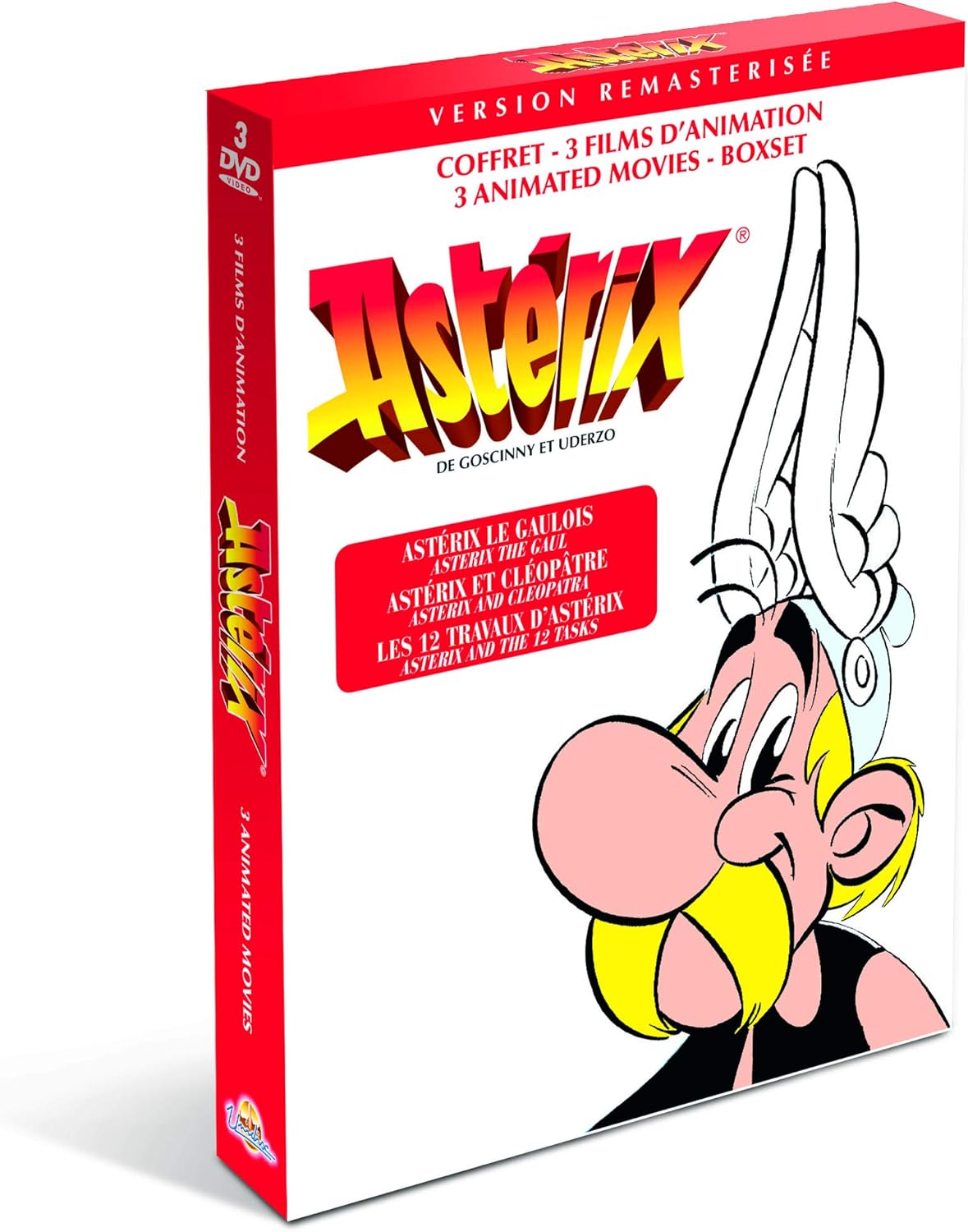 Asterix // 3 Movies Boxset / Coffret 3 Films / English / French [DVD]