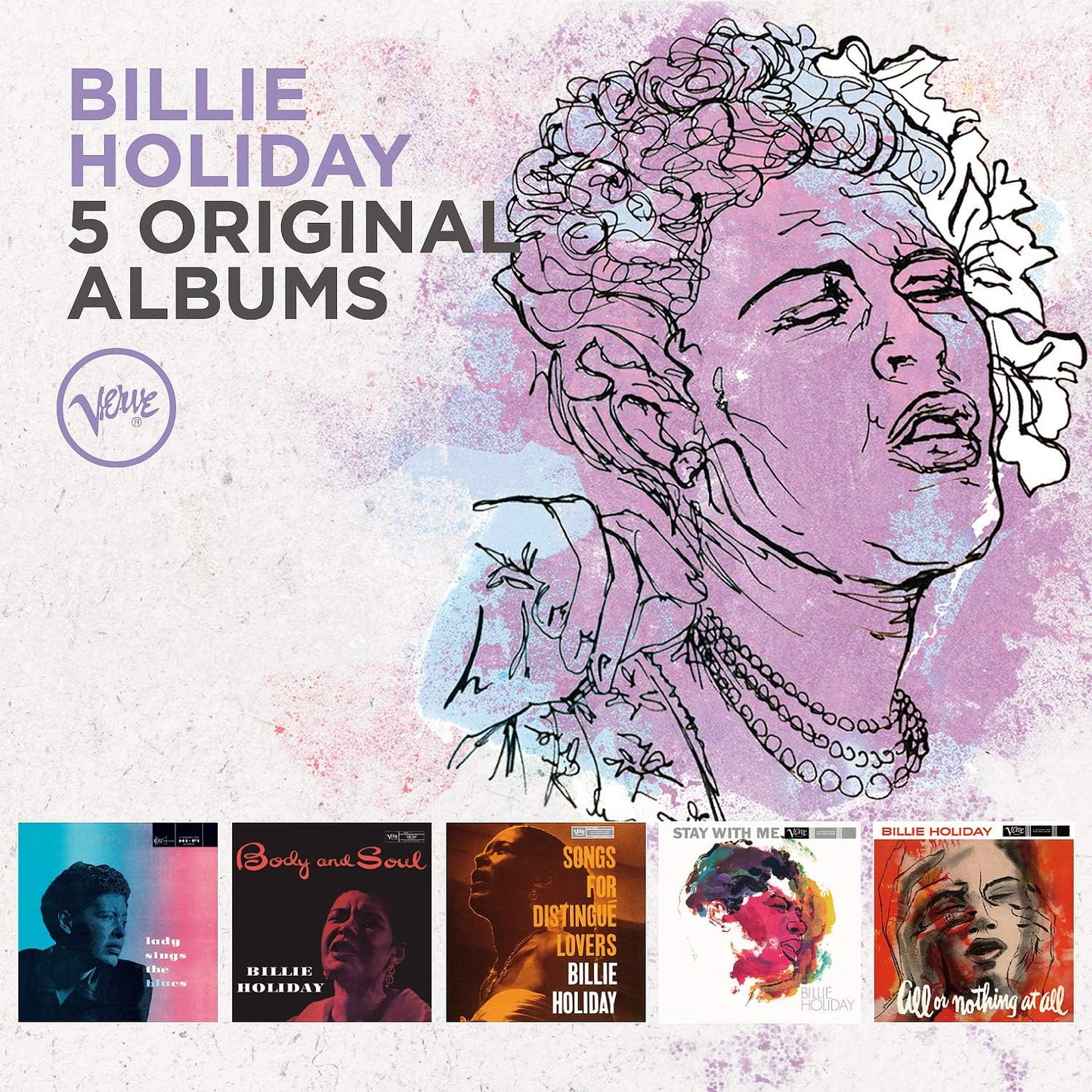 5 Original Albums (5 Cd) [Audio CD] Billie Holiday